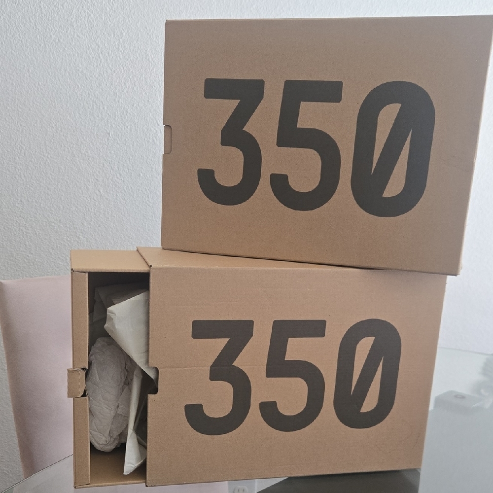 Authentic Yeezy 350 Brown Shoe Boxes